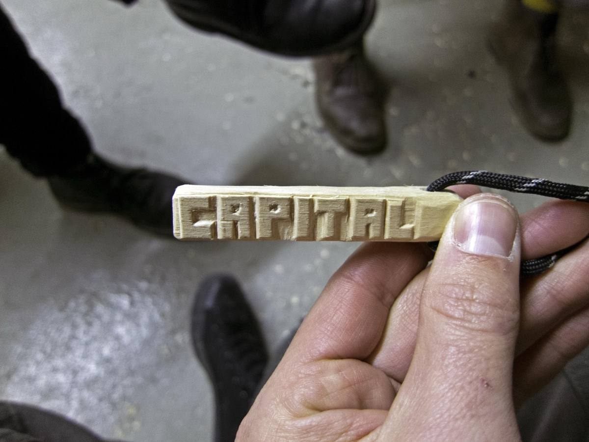 CAPITAL (Whittling), 2012
